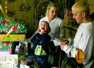 Family Picture: Eminem with Kim Scott and daugher Hailie