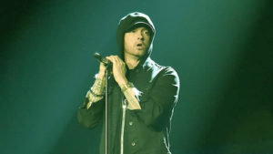 Image of American rapper, Eminem (Marshall Bruce Mathers)