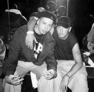 Eminem and his uncle, Ronnie Nelson